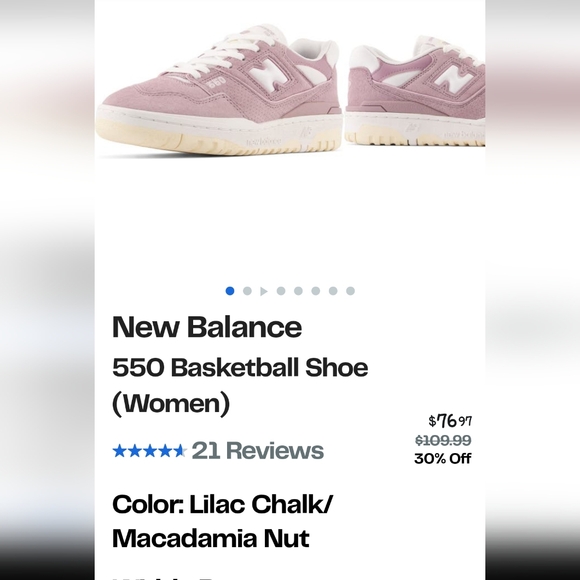 New Balance 550 - Picture 6 of 6